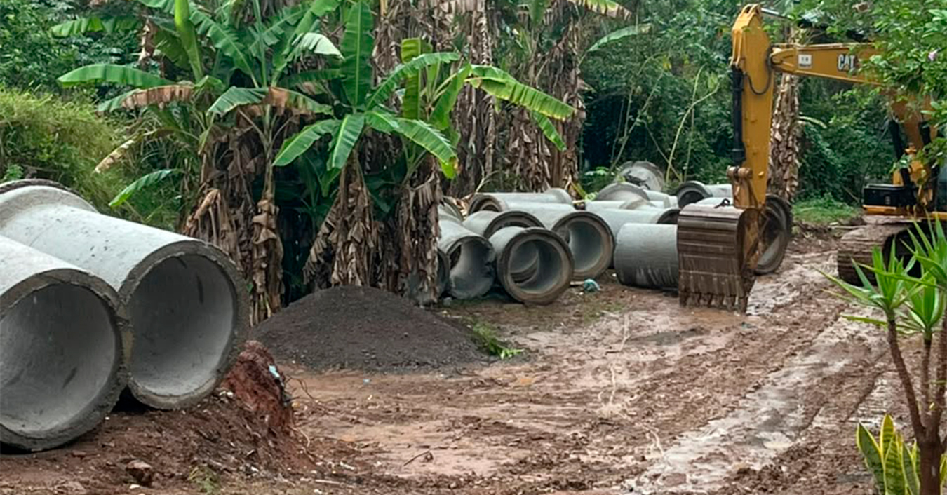 Obra de drenagem na Beira Rio avança e traz alívio aos moradores