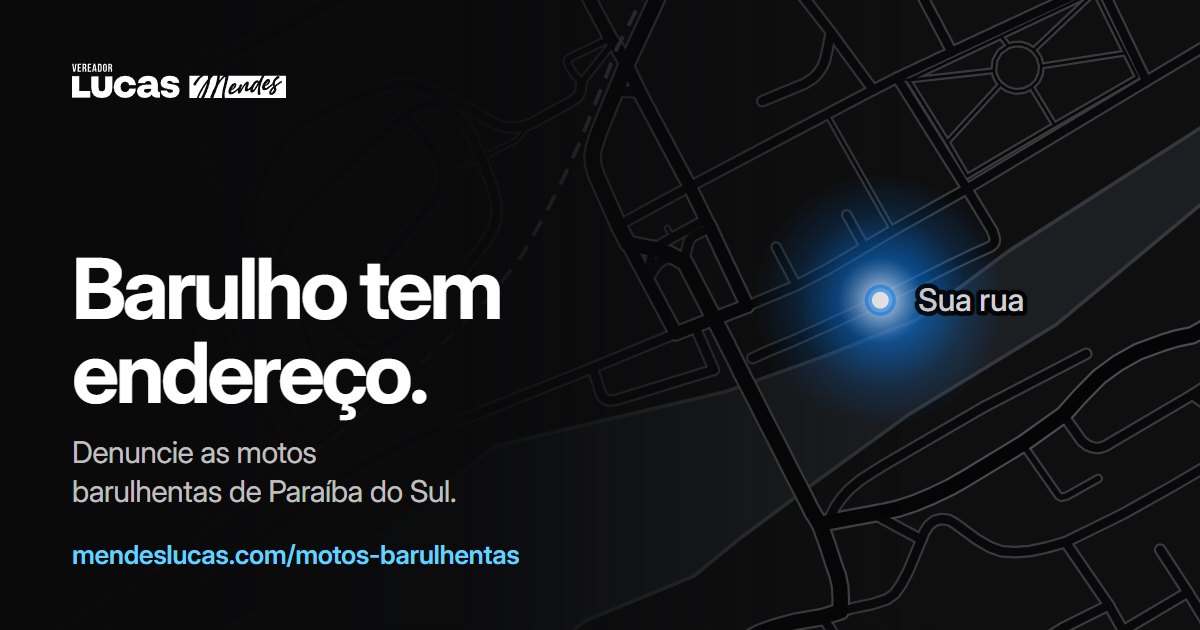 Chega de moto barulhenta: agora você pode denunciar